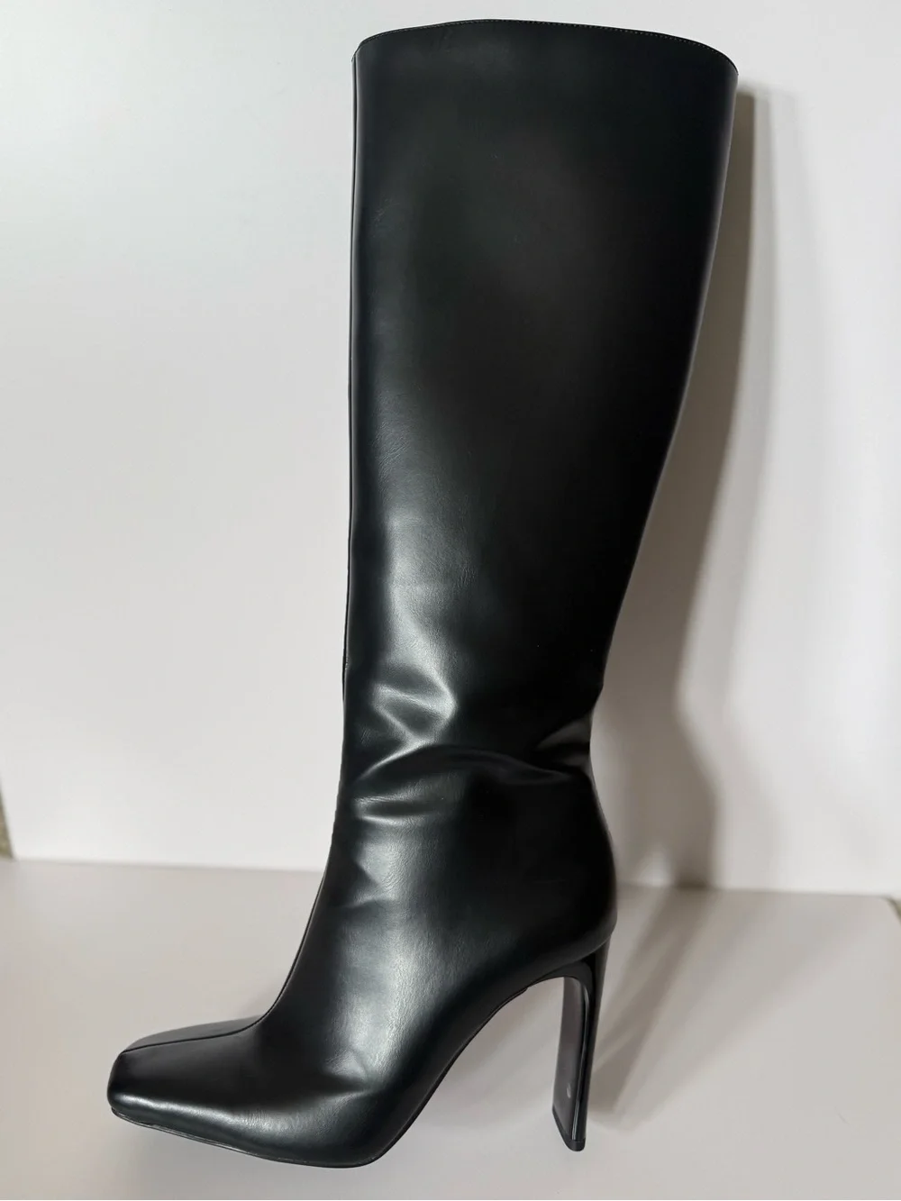 Zara Black Over-the-Knee Stiletto Boots